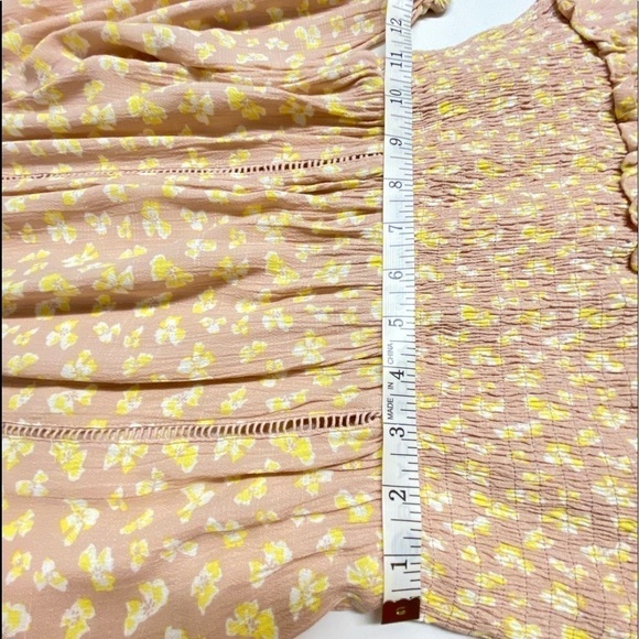 Lush Floral Off Shoulder Mini Dress Size S - Picture 15 of 15